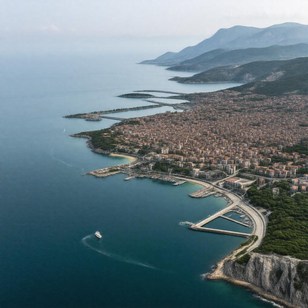 AI-created image of Poti Bay