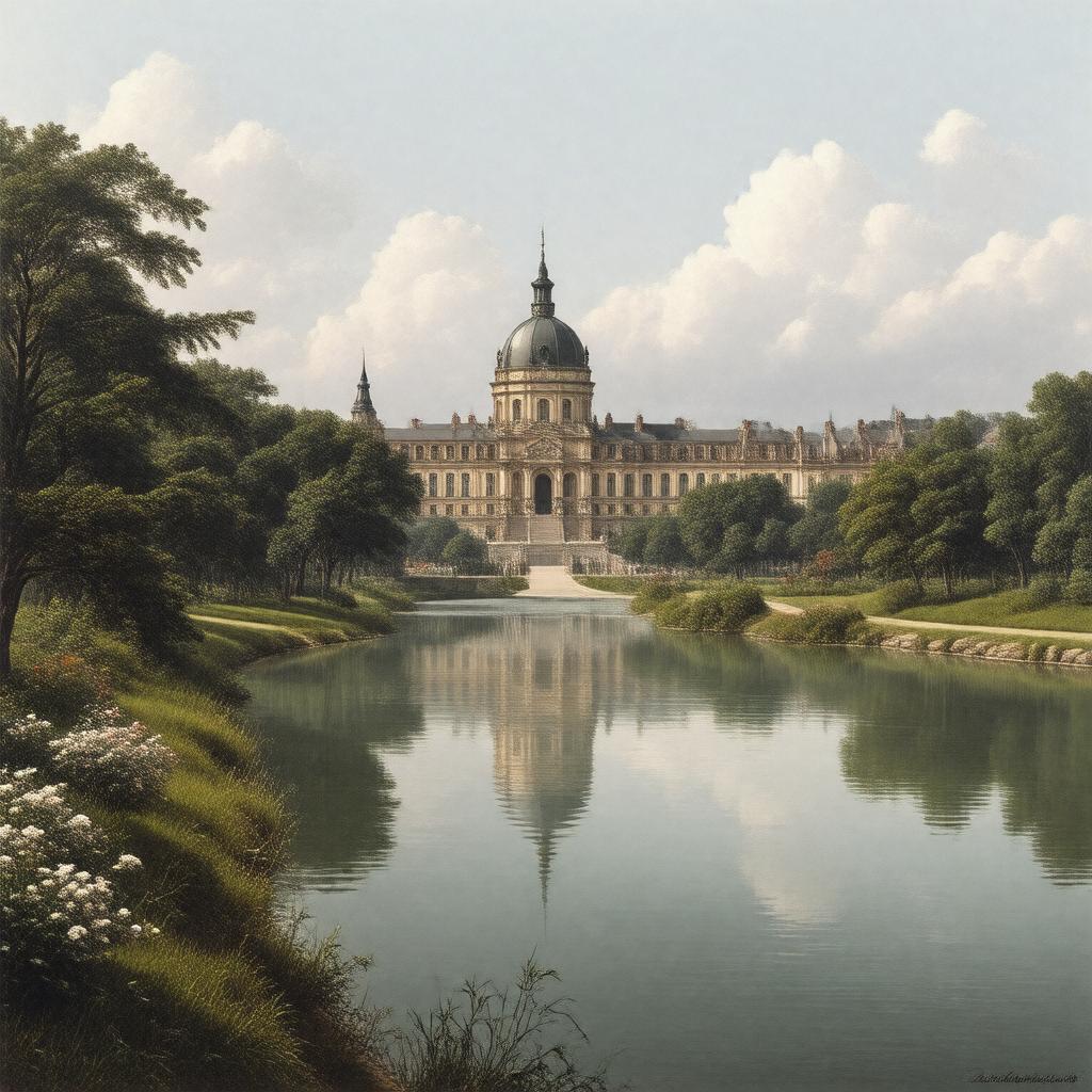 AI-created image of Potsdam, German Empire