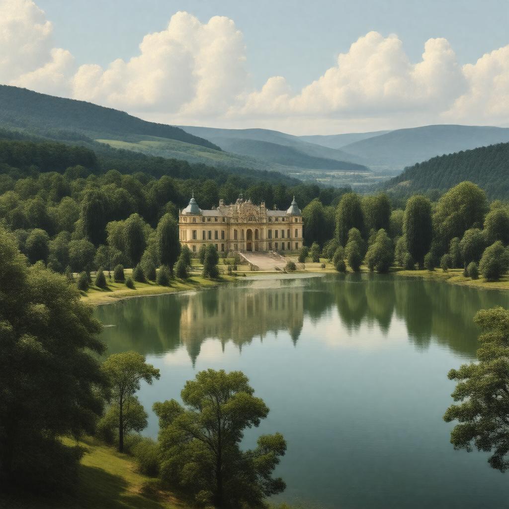 AI-created image of Potsdam, Kingdom of Prussia, German Empire