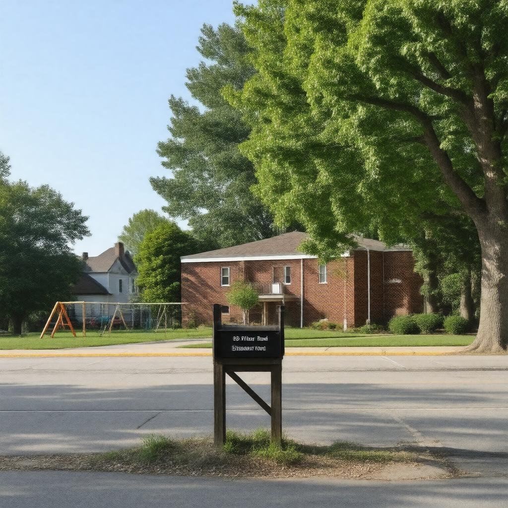 AI-created image of Potter Road Elementary School