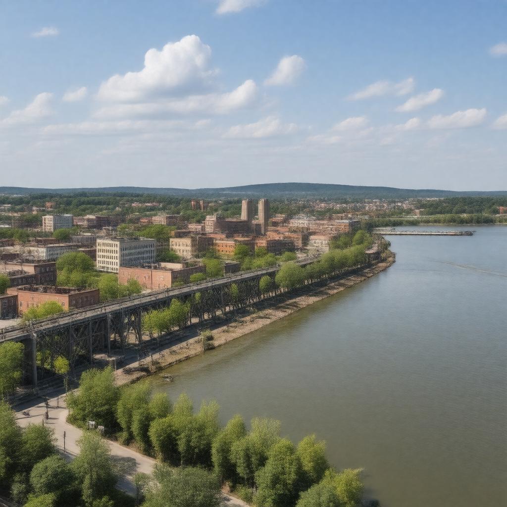 AI-created image of Poughkeepsie