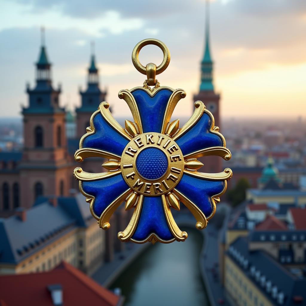 AI-created image of Pour le Mérite for Sciences and Arts