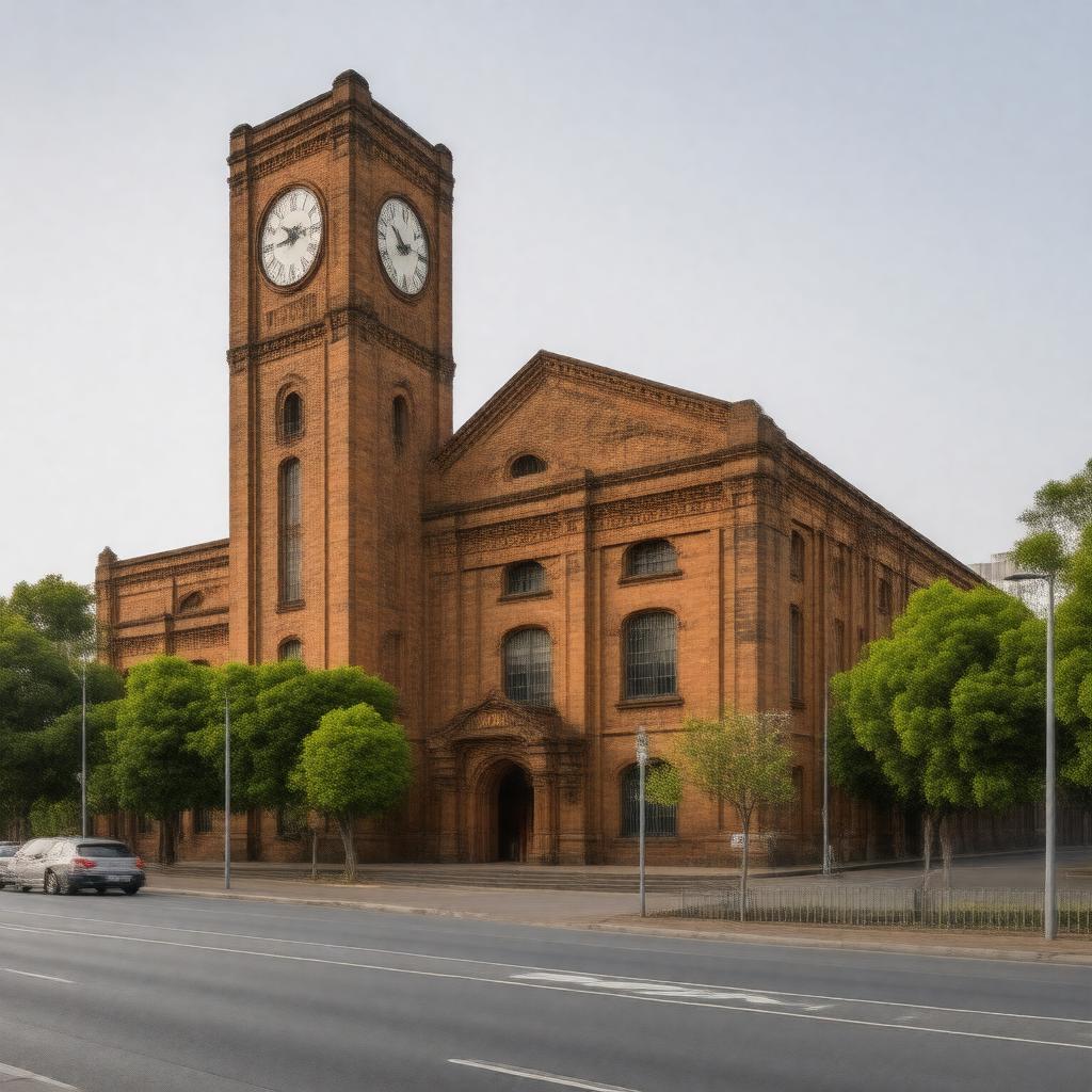AI-created image of Powerhouse Museum