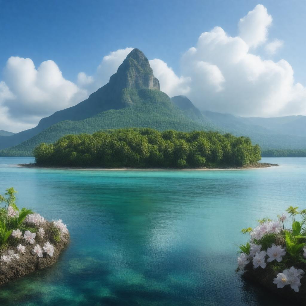 AI-created image of Príncipe