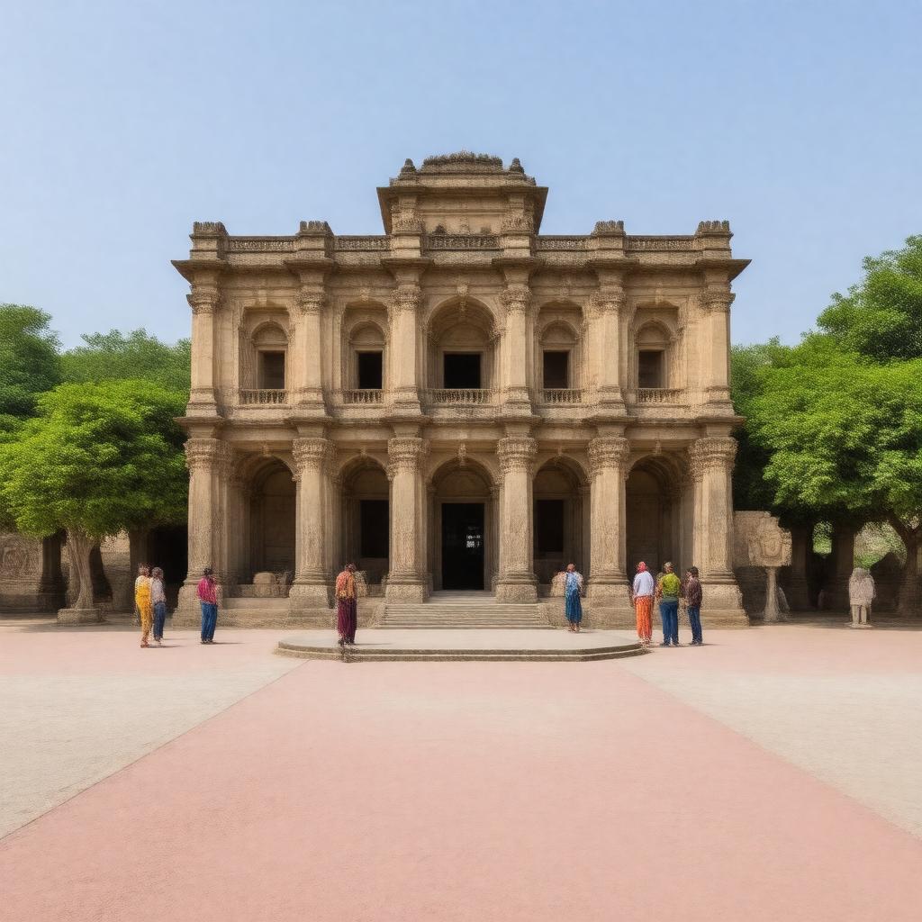 AI-created image of Prabhas Patan Museum