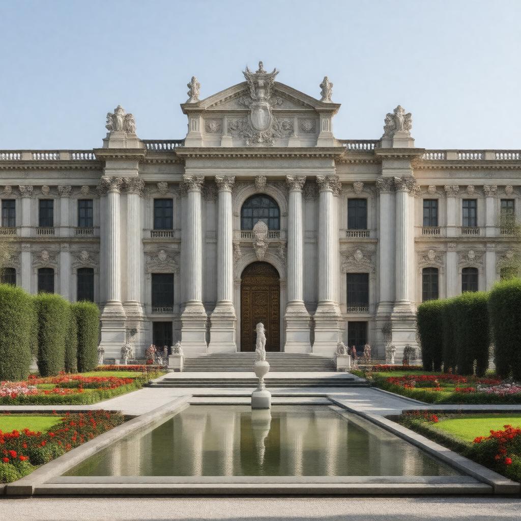 AI-created image of Prado Museum