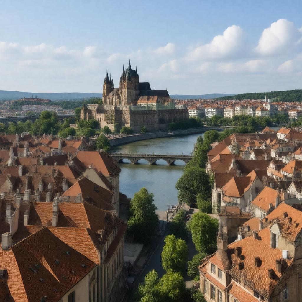 AI-created image of Prague