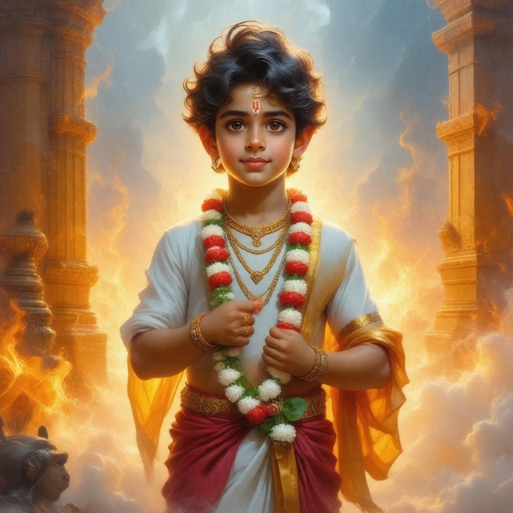 AI-created image of Prahlad