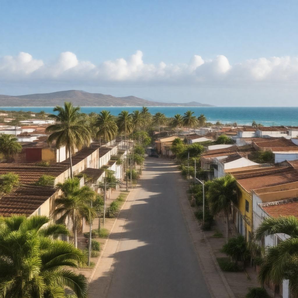 AI-created image of Praia, Cape Verde