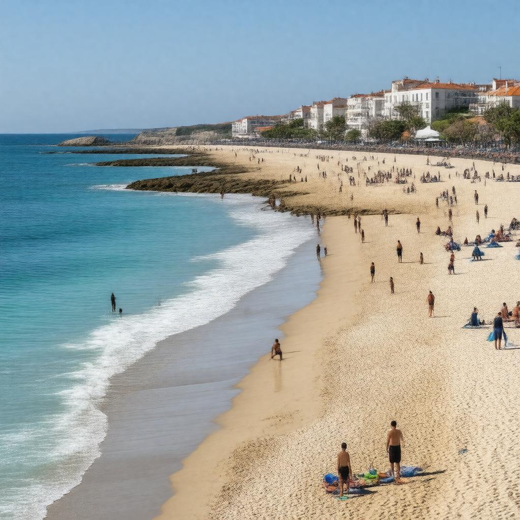 AI-created image of Praia da Claridade