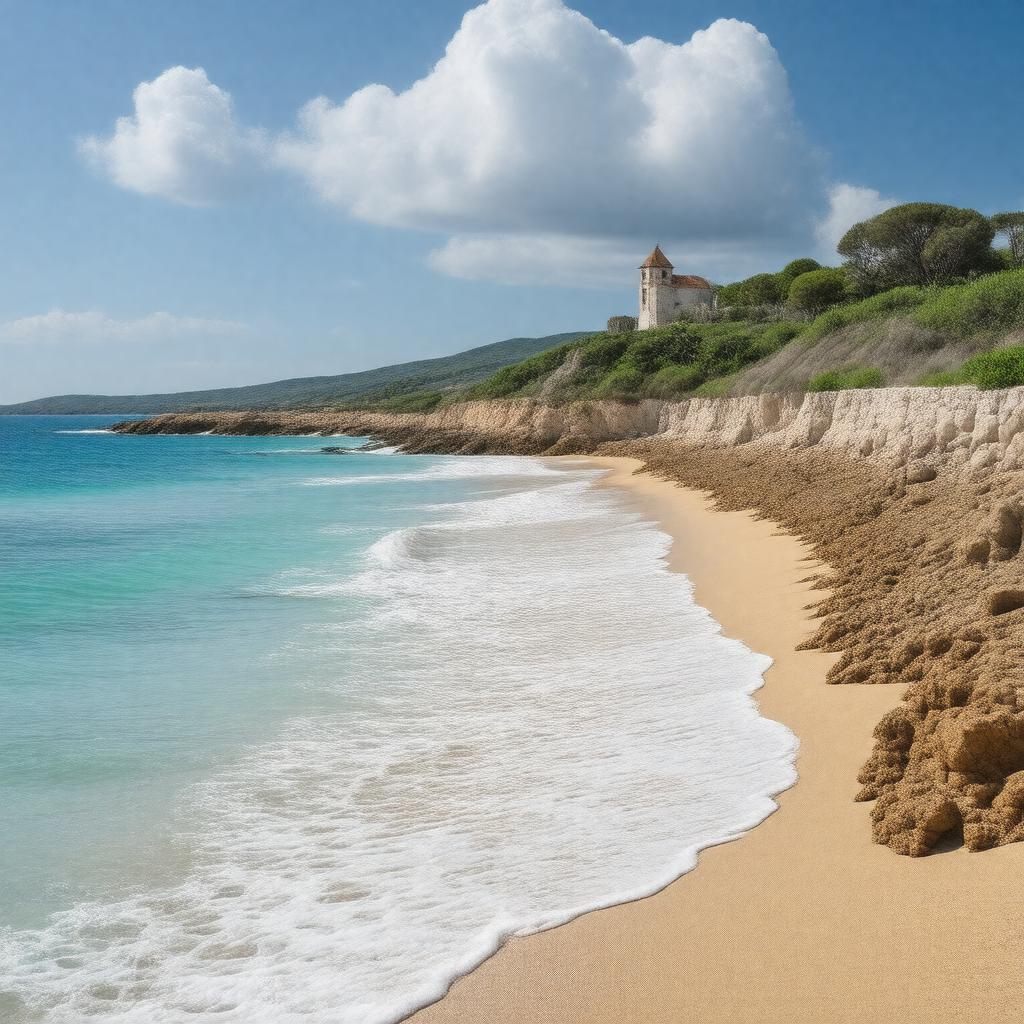 AI-created image of Praia de Mira