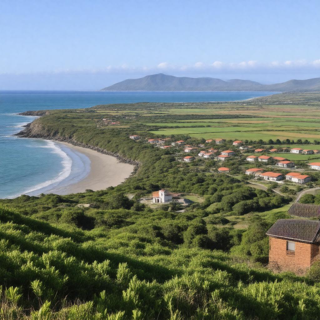 AI-created image of Praia do Almoxarife