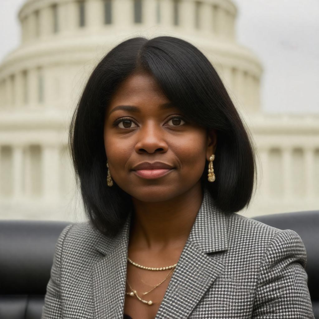 AI-created image of Pramila Jayapal