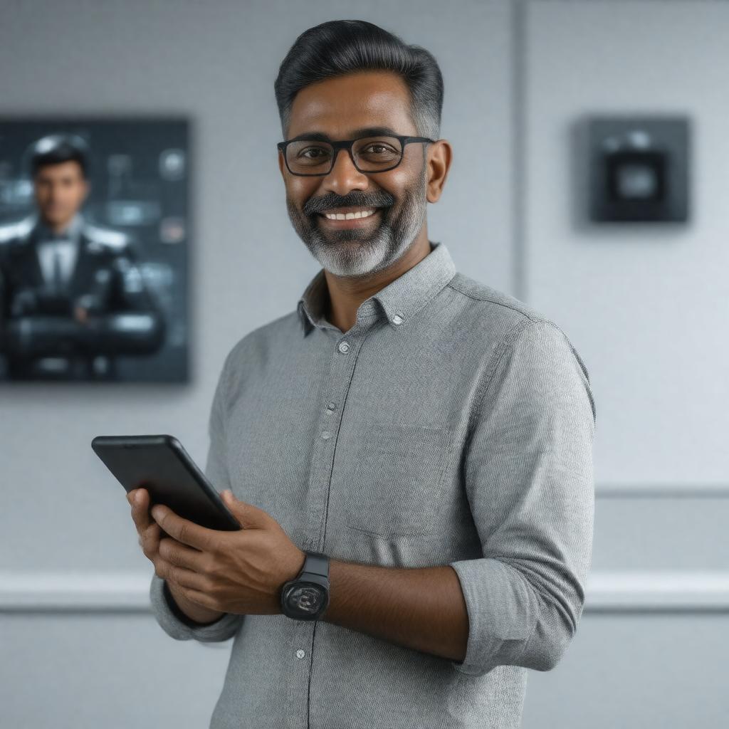 AI-created image of Pranav Mistry