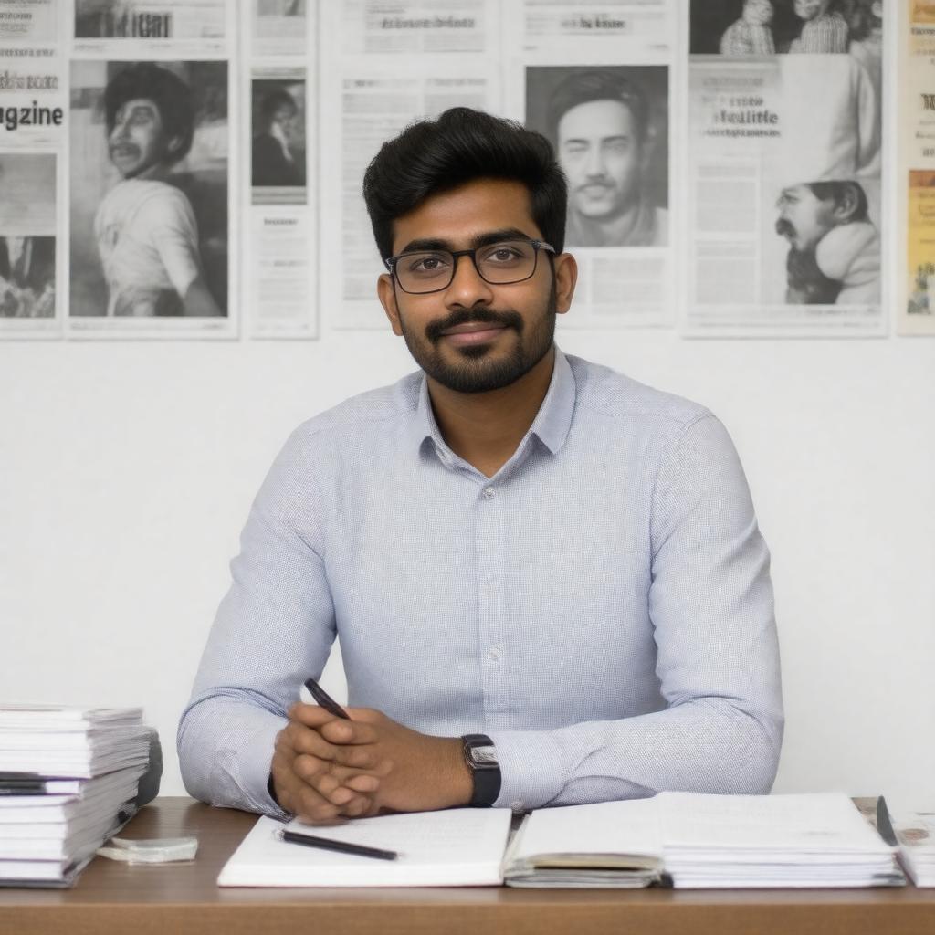 AI-created image of Pratik Kanjilal