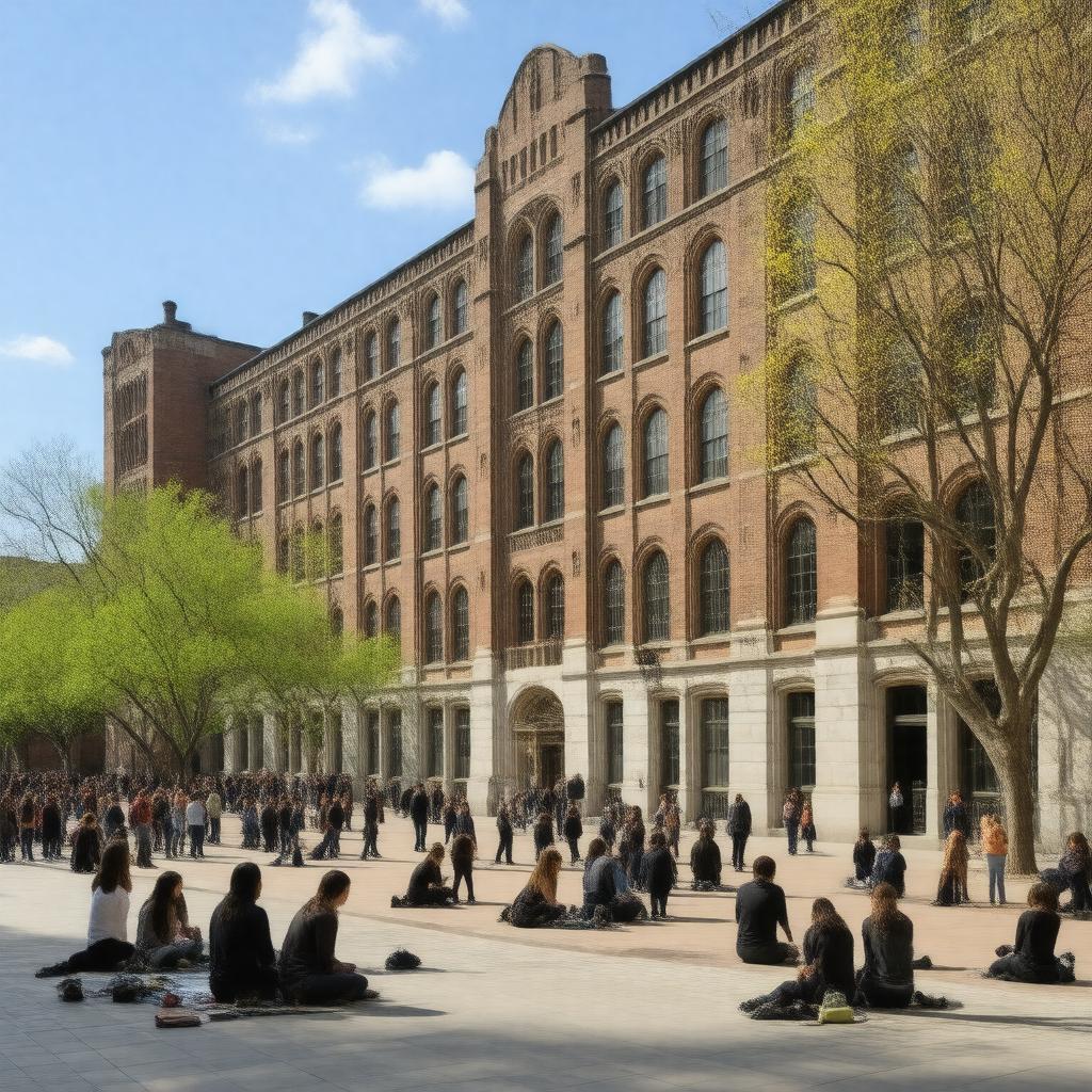 AI-created image of Pratt Institute