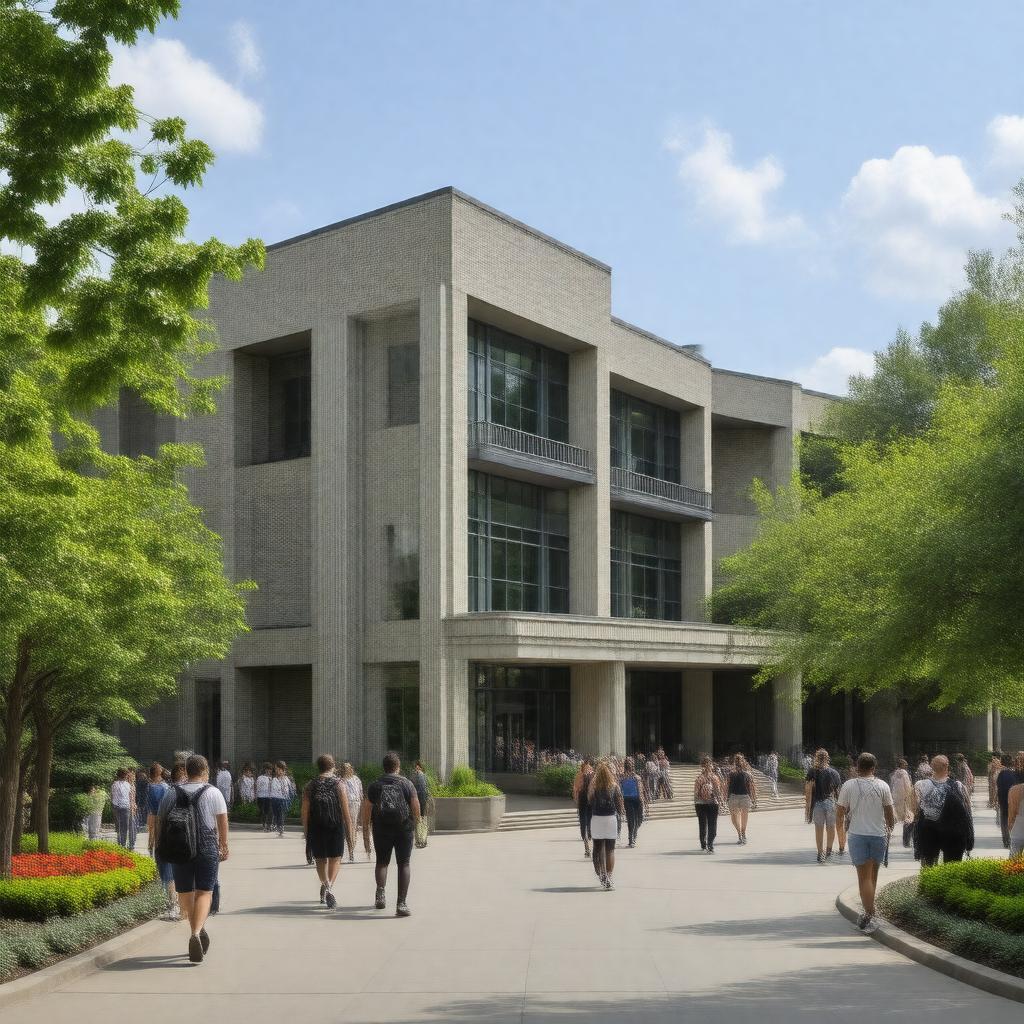 Click to view larger image AI-created image of Pratt School of Engineering