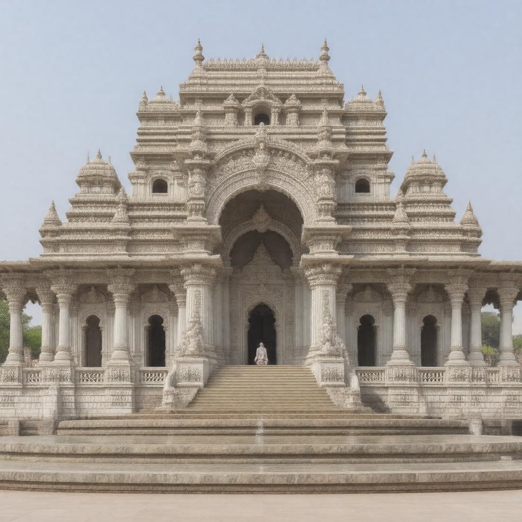 AI-created image of Prem Mandir