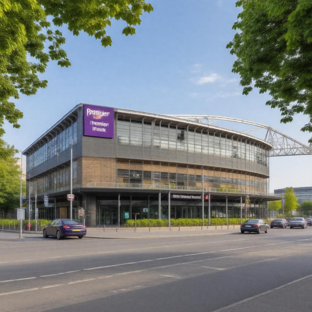 Click to view larger image AI-created image of Premier Inn Wembley Park