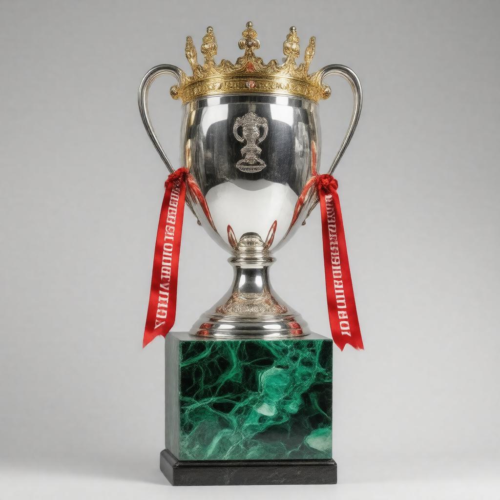 Click to view larger image AI-created image of Premier League Trophy