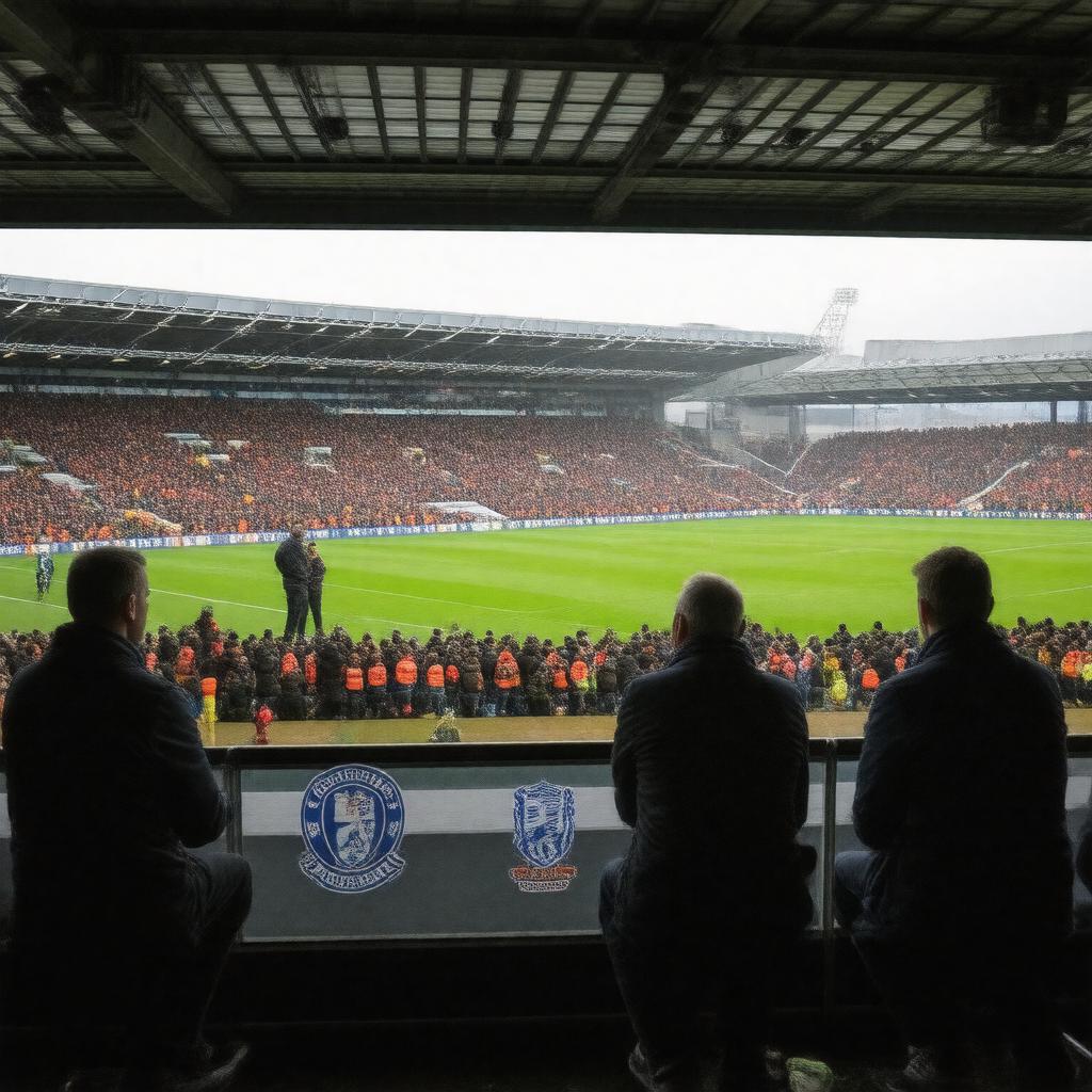 AI-created image of Premier League (as manager)