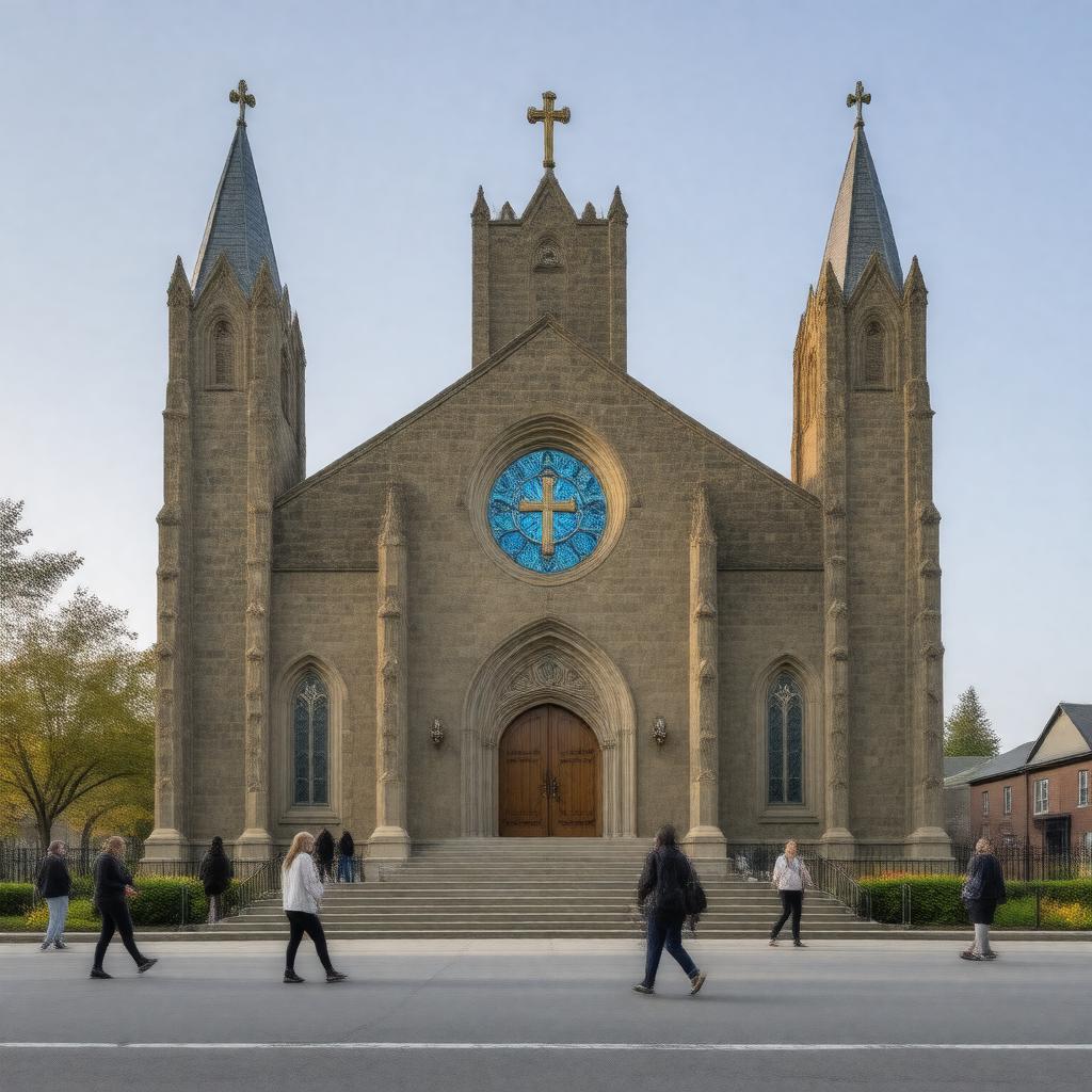 AI-created image of Presbyterian Church (USA)