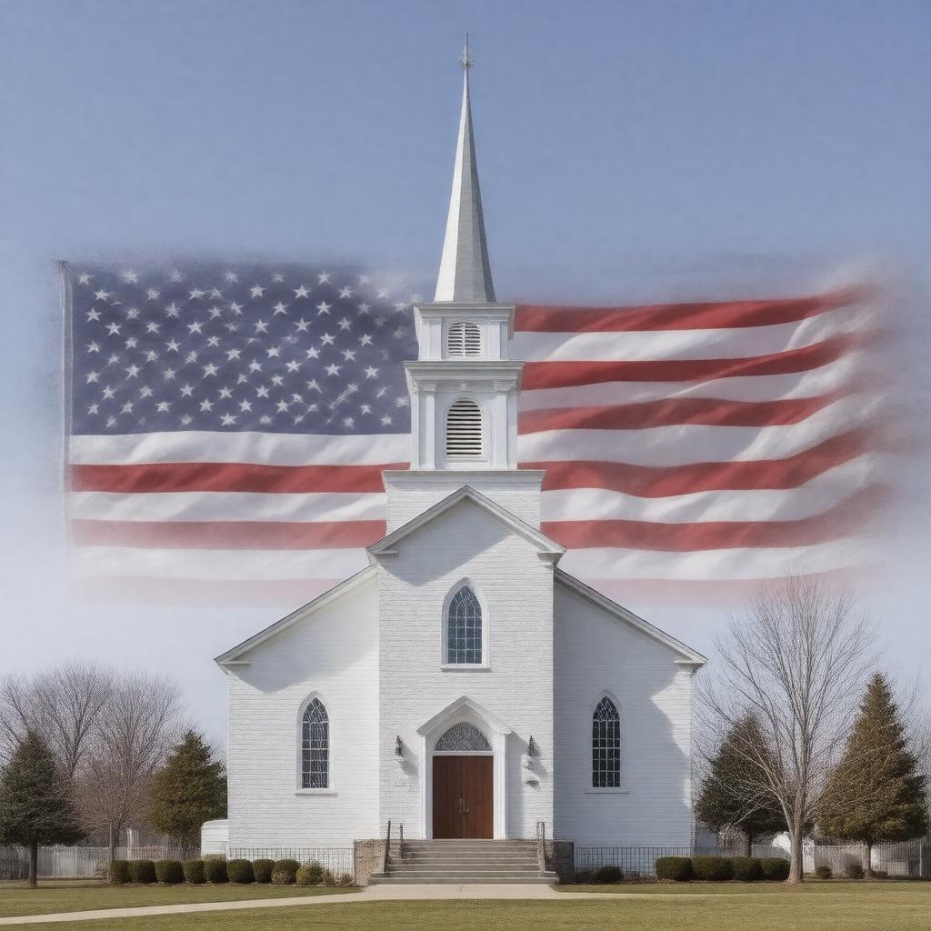 Click to view larger image AI-created image of Presbyterian Church in America