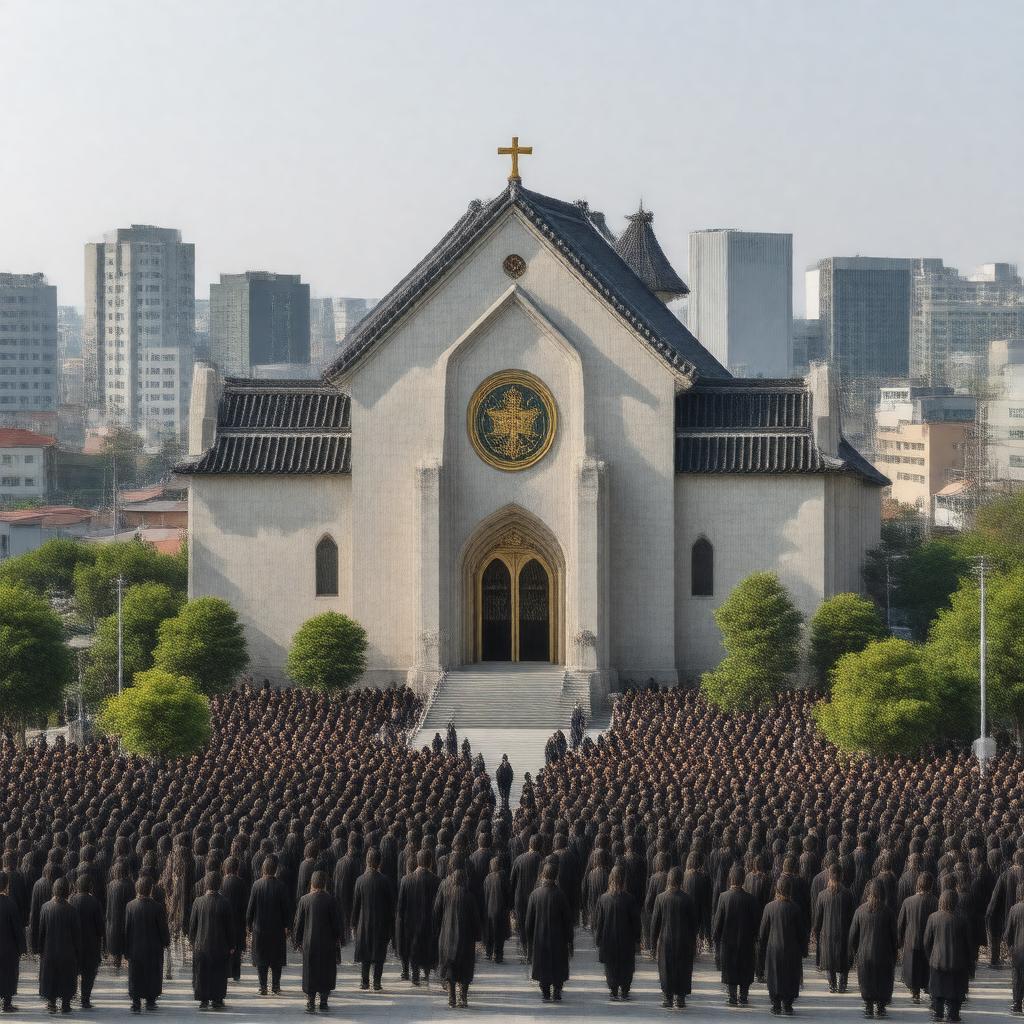 AI-created image of Presbyterian Church of Korea