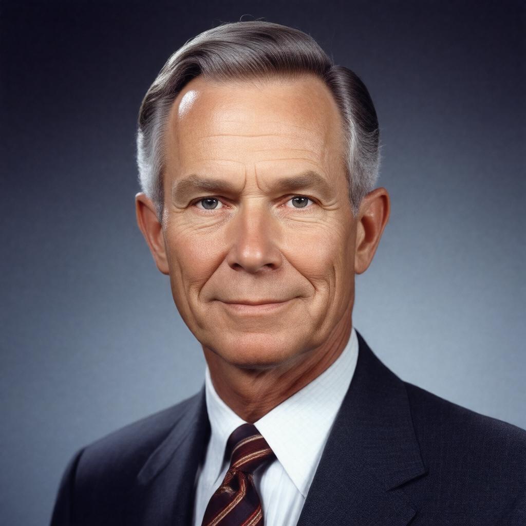 AI-created image of Prescott Bush