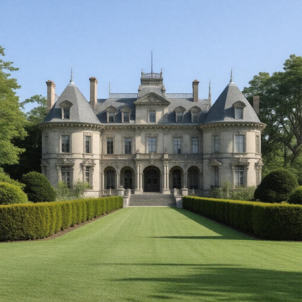 AI-created image of Preservation Society of Newport County