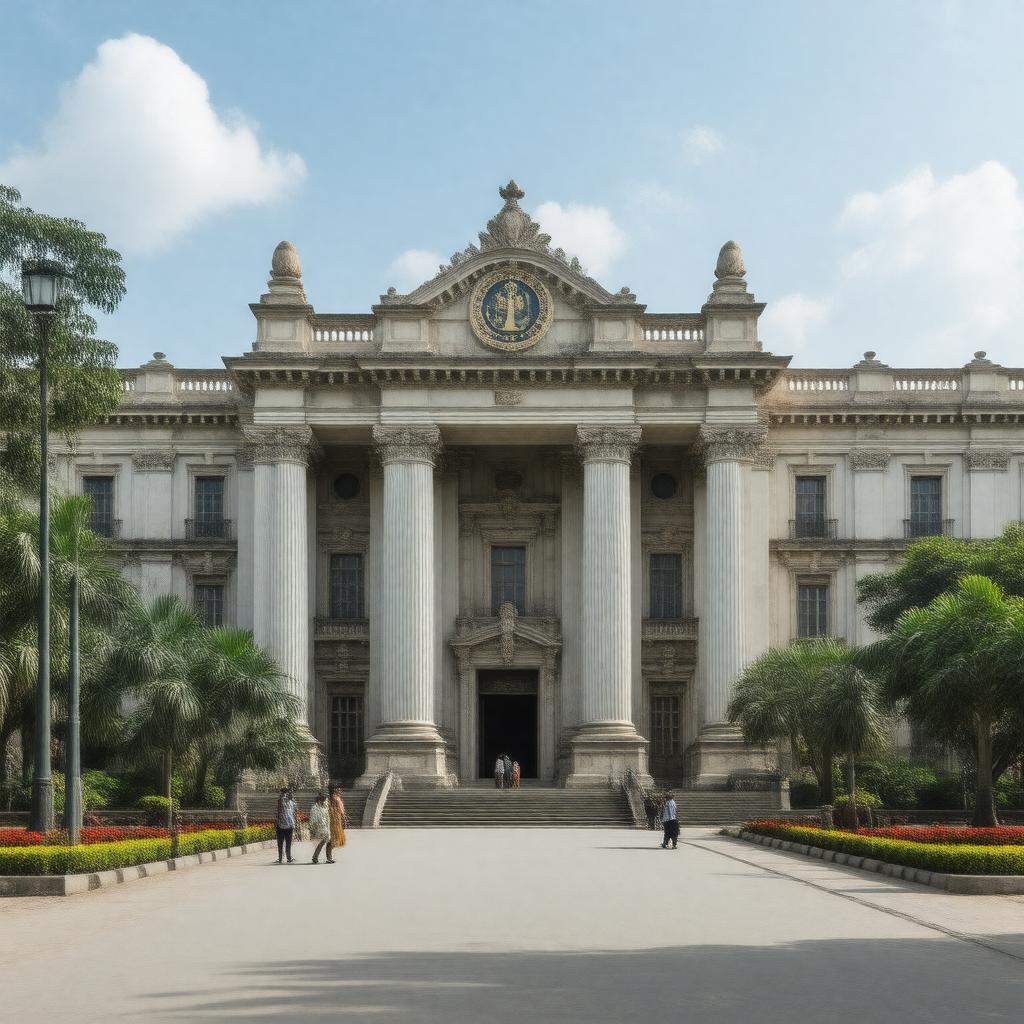 AI-created image of Presidency University, Kolkata