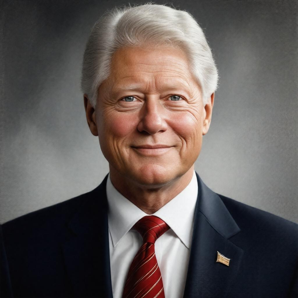 AI-created image of President Bill Clinton