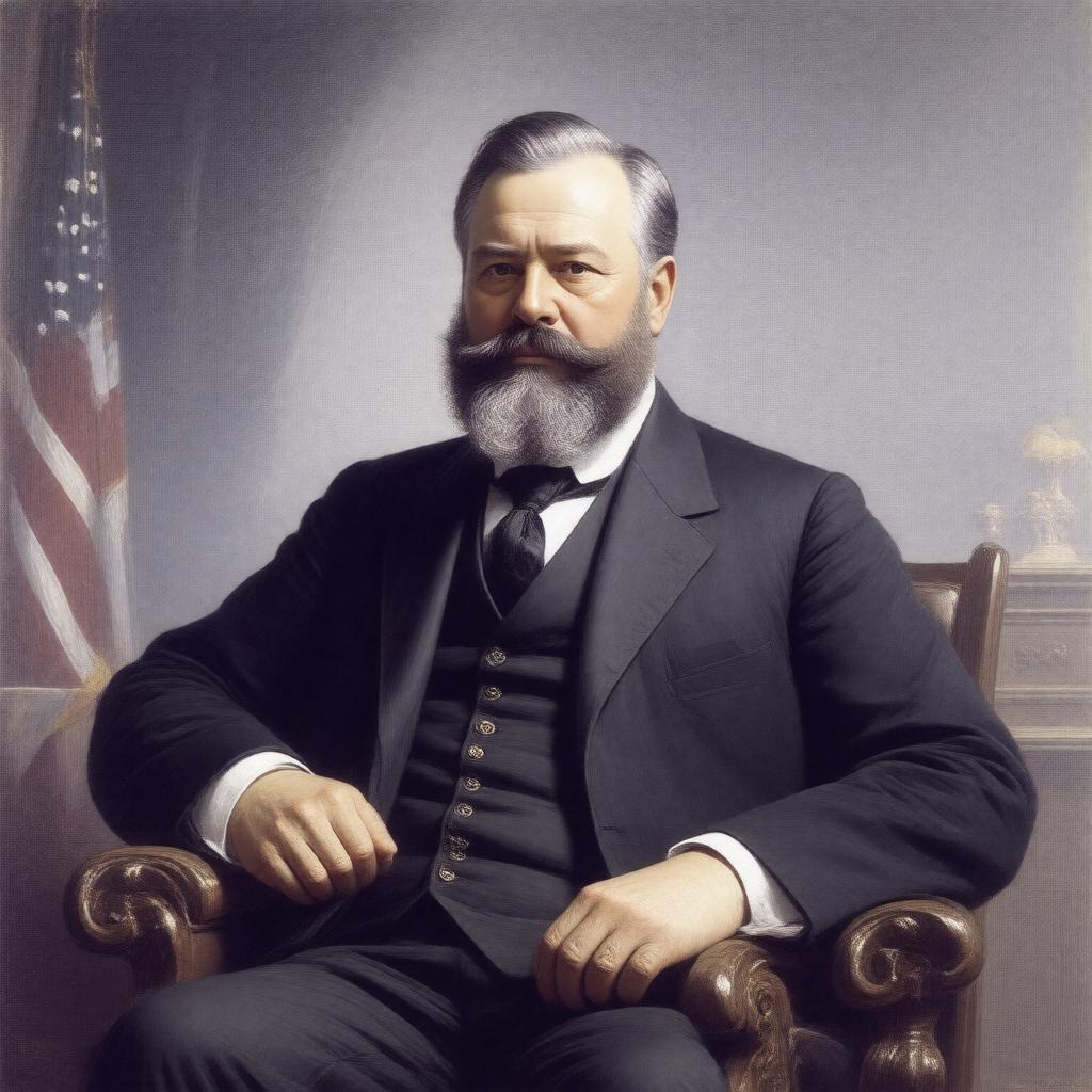 AI-created image of President Chester A. Arthur