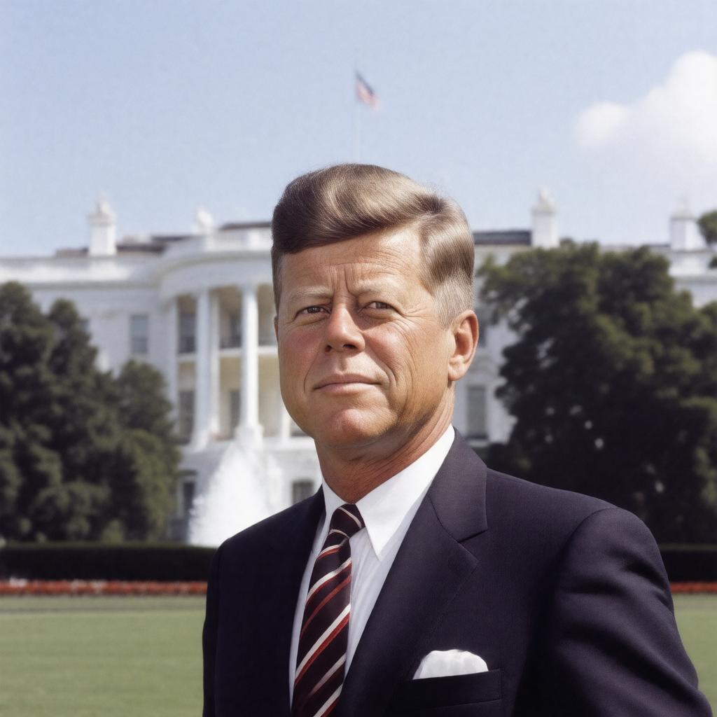 AI-created image of President John F. Kennedy