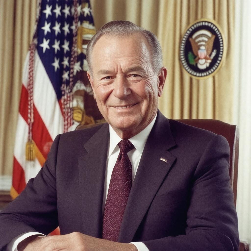 AI-created image of President Lyndon B. Johnson