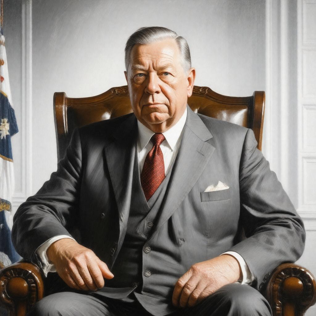 AI-created image of President William H. Taft