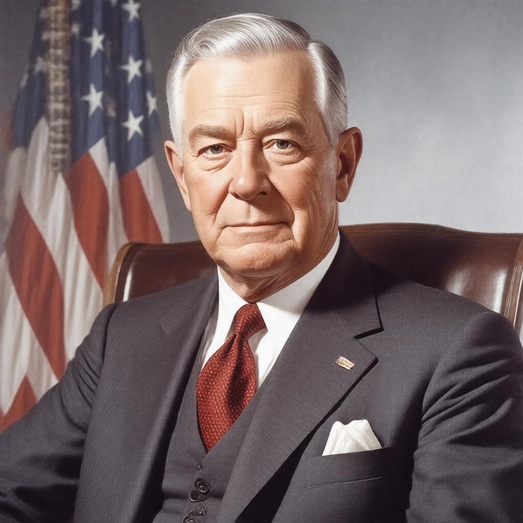 AI-created image of President Woodrow Wilson