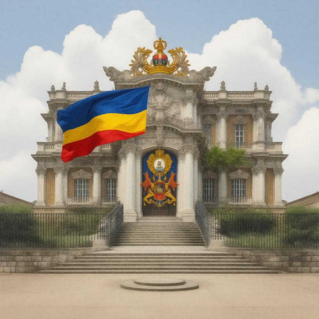 AI-created image of President of Colombia
