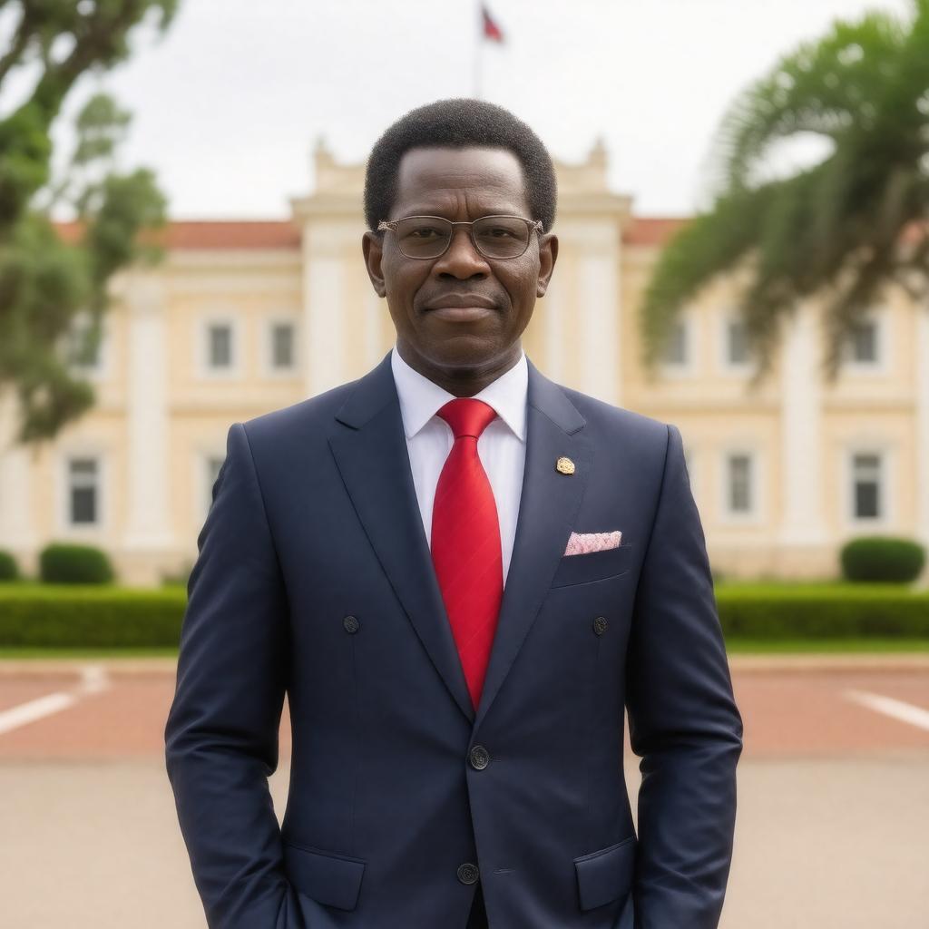 Click to view larger image AI-created image of President of Equatorial Guinea