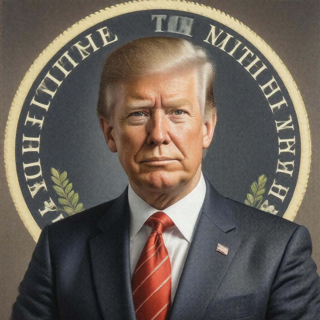 AI-created image of President of Harvard University