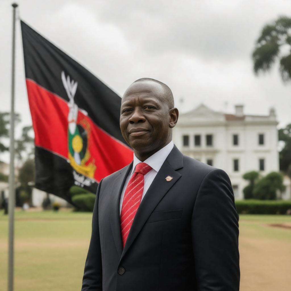 Click to view larger image AI-created image of President of Kenya