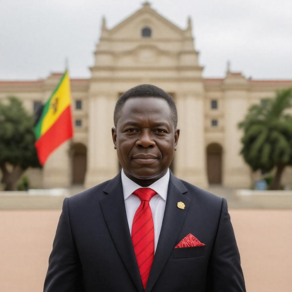 AI-created image of President of Mozambique