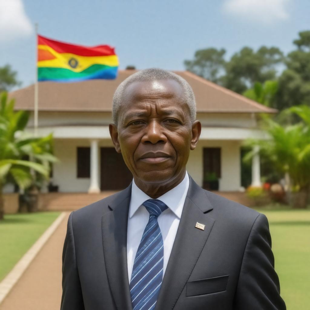 Click to view larger image AI-created image of President of Rwanda