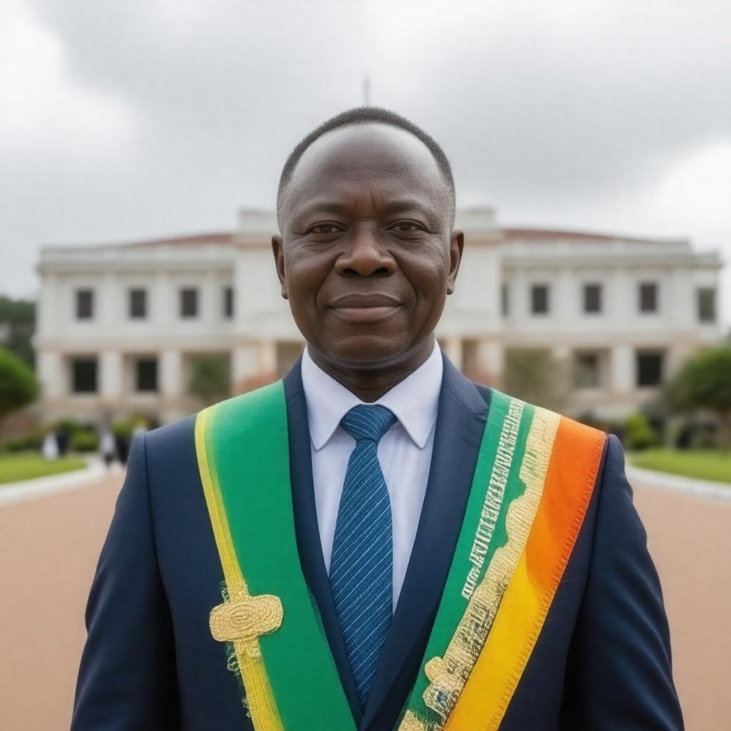 AI-created image of President of Tanzania