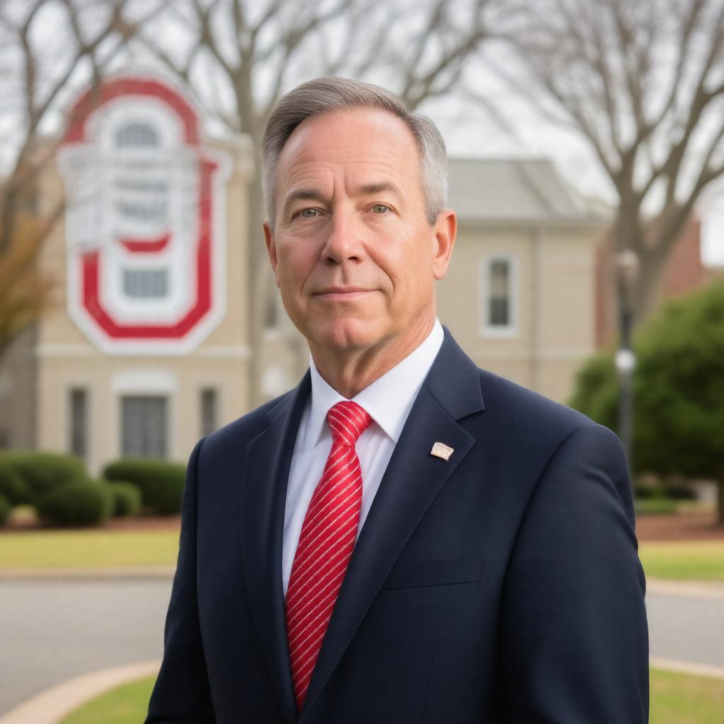 AI-created image of President of The Ohio State University, 2014