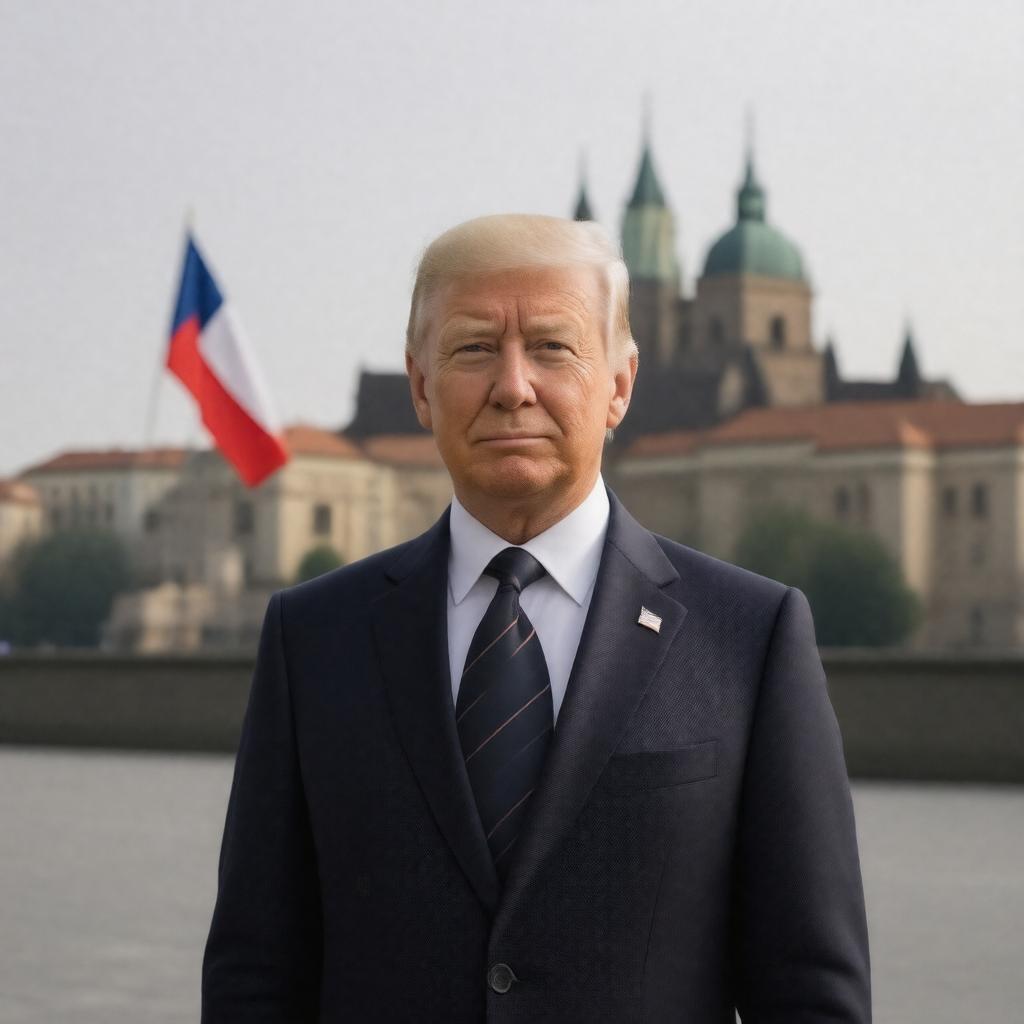 Click to view larger image AI-created image of President of the Czech Republic