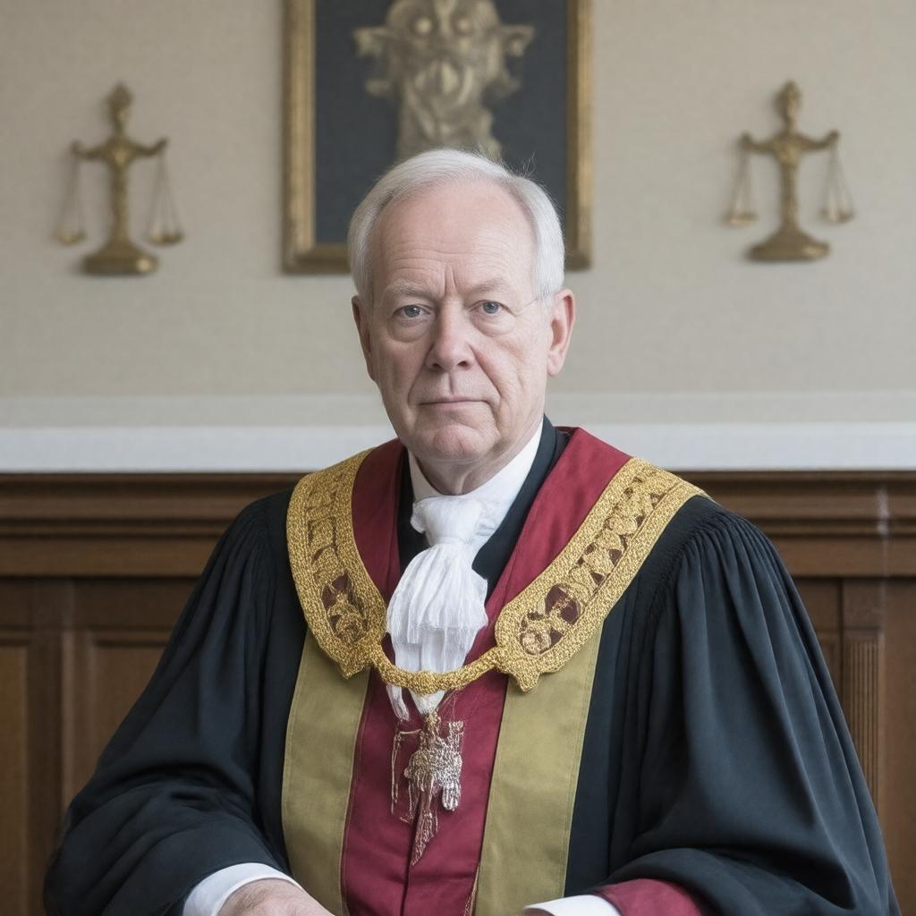 Click to view larger image AI-created image of President of the Family Division