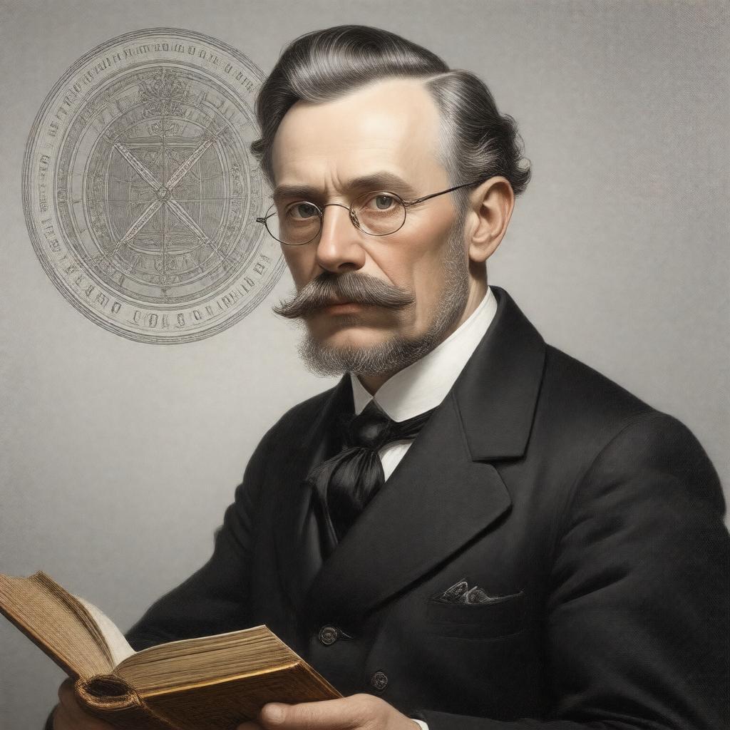 Click to view larger image AI-created image of President of the London Mathematical Society