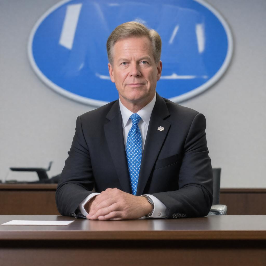 AI-created image of President of the NCAA