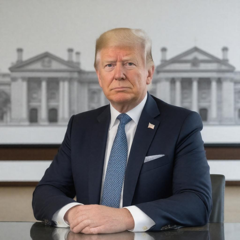 AI-created image of President of the Royal Institute of British Architects